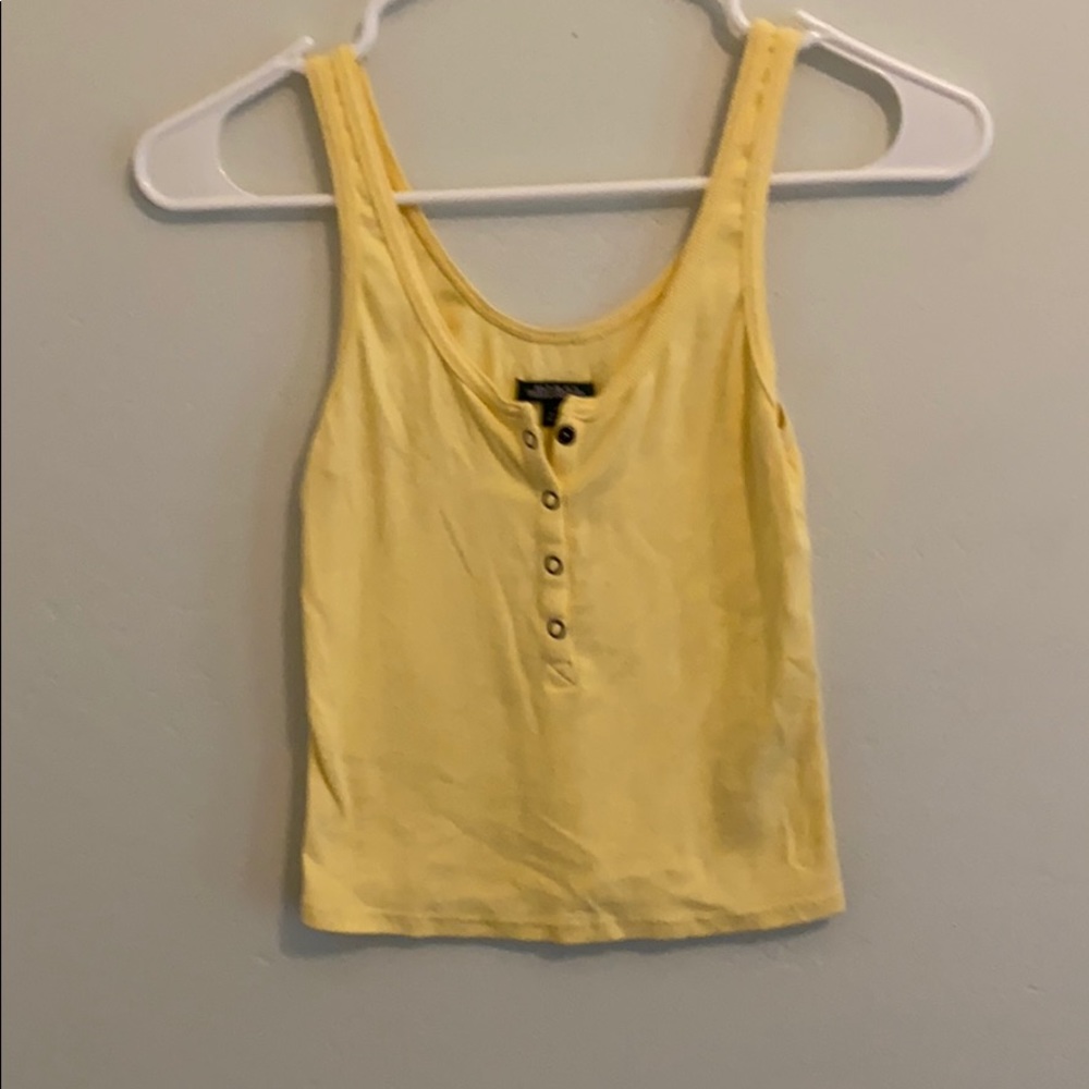 yellow new tank top!